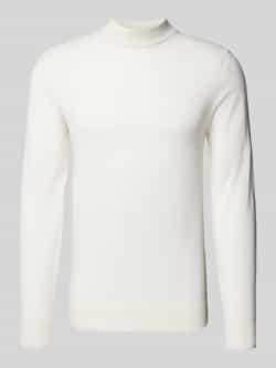 Strellson Gebreide pullover met ribboorden model 'Marek'