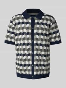 Christian Berg Men Regular fit poloshirt met doorknoopsluiting