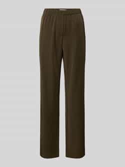 Samsøe Straight fit broek met elastische band model 'HOYS'