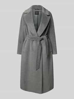 Weekend Max Mara Regular fit lange wollen jas met alpaca en mohair model 'TEMPERA'