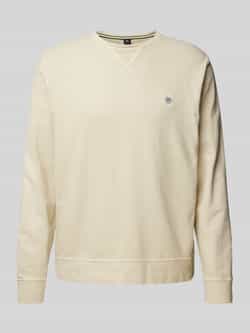 Lerros Sweatshirt met geborduurd logo
