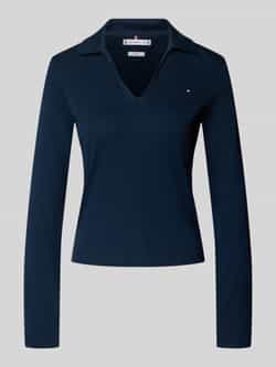 Tommy Hilfiger Slim fit shirt met lange mouwen van puur katoen