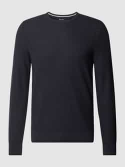 BRAX Gebreide pullover in effen design model 'Rick'