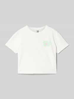 Blue Effect Kort T-shirt met motiefprint