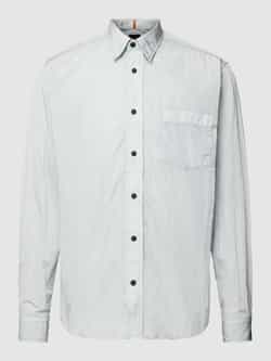 Boss Orange Regular fit vrijetijdsoverhemd met kentkraag model 'Lambini'