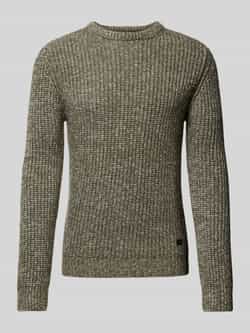 JOOP! JEANS Gebreide pullover met ronde hals model 'Oro'