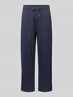 EA7 Emporio Armani Baggy fit sweatpants met labelprint