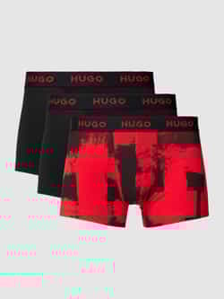 HUGO Boxershort met elastische band met label