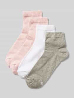 S.Oliver RED LABEL Sokken met labeldetails in een set van 4 paar