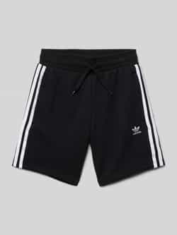 Adidas Originals 3-Streifen Short Sport shorts in zwart formaten: 152