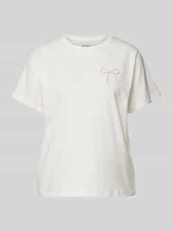 Ichi T-shirt met applicatie model 'NYNNA'