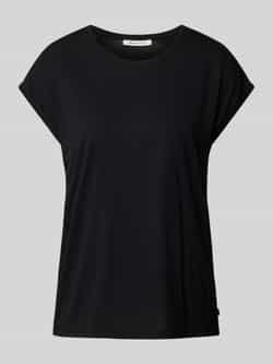 Tom Tailor Denim Loose fit T-shirt van soepele viscosemix