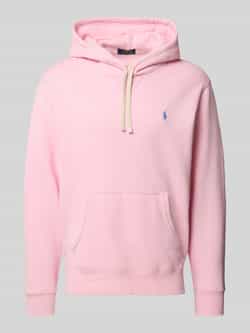 Polo Ralph Lauren Long Sleeve Knit Hoodie men Hoodies & Sweaters lichtroze Maat XL Kleding