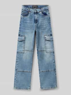 Blue Effect Regular fit jeans met cargozakken
