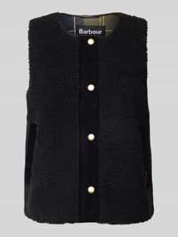 Barbour Gilet van teddybont met knoopsluiting model 'DULSIE LINER'