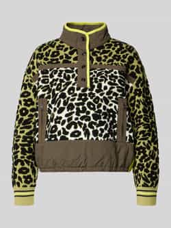 Marc Cain Gebreide pullover met opstaande kraag