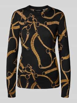 Lauren Ralph Lauren Gebreide pullover met ronde hals model 'SHAVONNE'