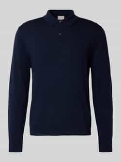 CK Calvin Klein Gebreide pullover met polokraag