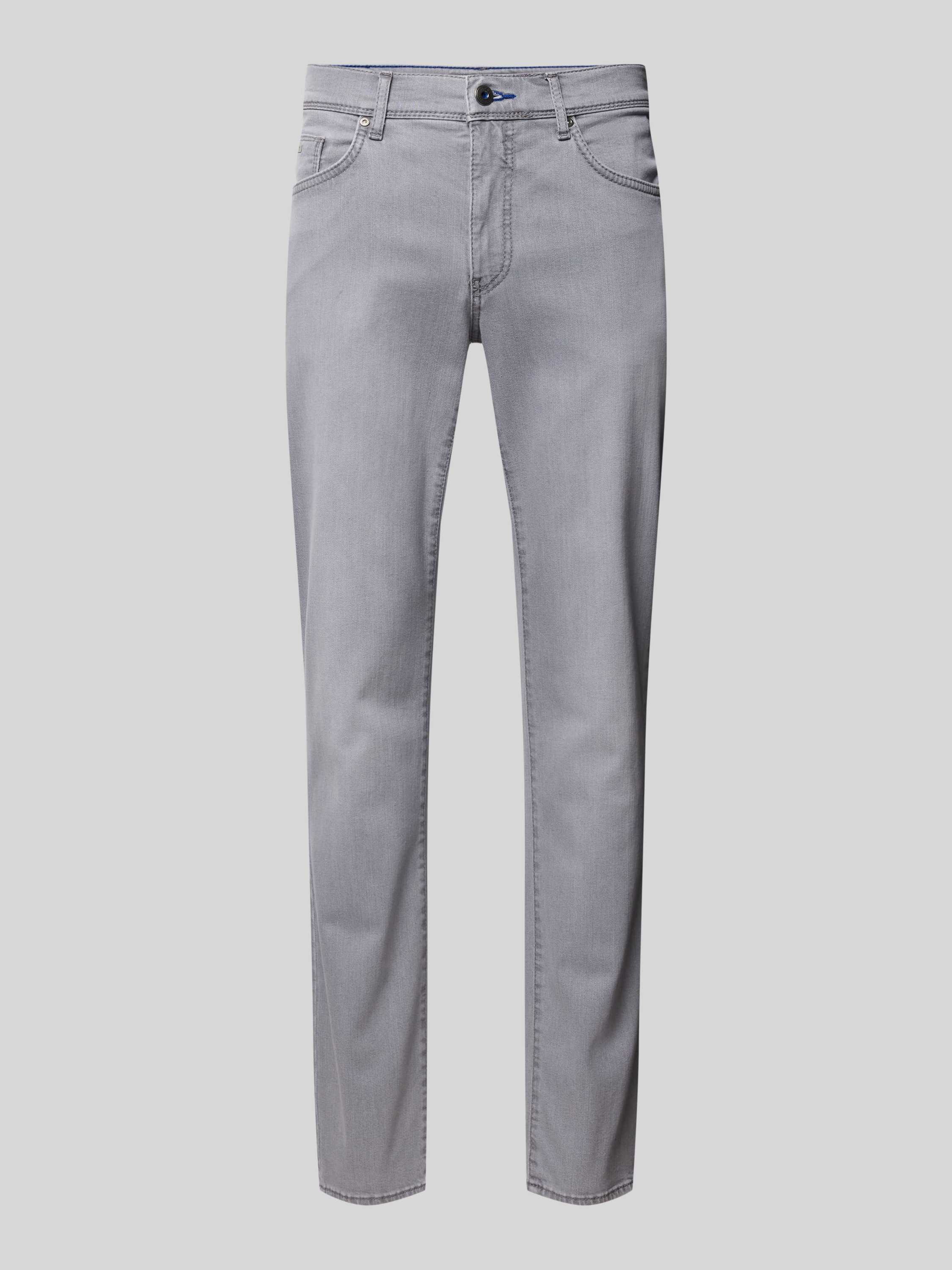 BRAX Heren Style Cadiz Straight Fit Jeans Gray Heren