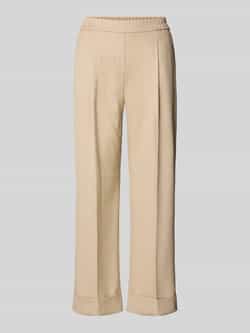 Opus Stoffen broek met elastische band model 'Maikito'