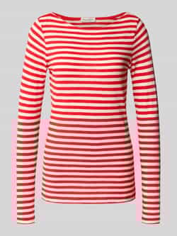 Marc O'Polo Slim fit shirt met lange mouwen van puur katoen