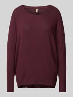 Soyaconcept Gebreide pullover met extra brede schouders model 'Biara'