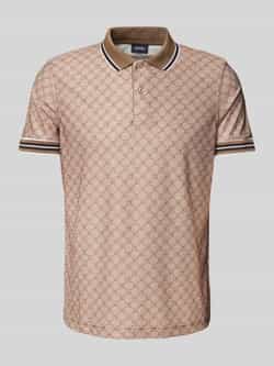 JOOP! Collection Poloshirt met ribboorden model 'Talon'