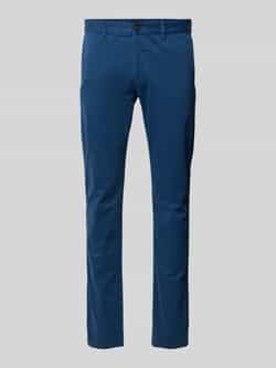 Boss Orange Slim fit chino met ceintuurlussen.