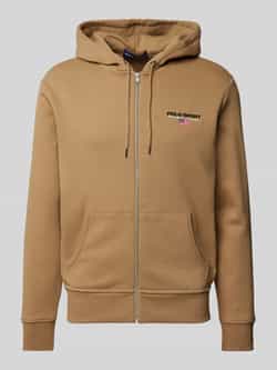 Polo Sport Ralph Lauren Long Sleeve Full Zip men Hoodies & Sweaters beige Maat XXL Kleding
