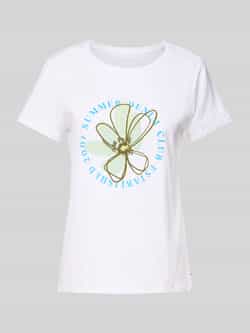 Tom Tailor Denim Regular fit T-shirt van puur katoen