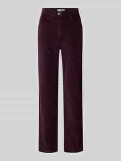 Raphaela By Brax Straight fit corduroy broek model 'Laura'