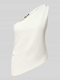Gina Tricot One shoulder-top met plooien