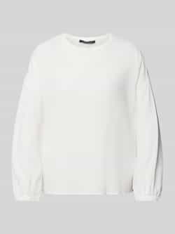 LUISA CERANO Shirt met lange mouwen met oversized schouders