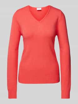 Vila Trui met V-hals VIRIL V-NECK L S KNIT TOP NOOS