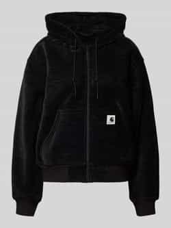 Carhartt Work In Progress Sweatjack met ritssluiting en kangoeroezak