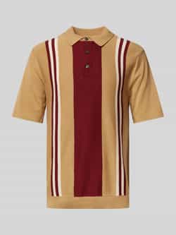 Selected Homme Regular fit poloshirt met korte knoopsluiting model 'MATTIS'