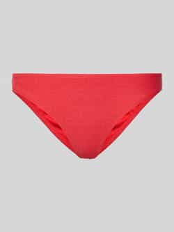 PIECES bikinibroekje PCBLING met lurex koraalrood