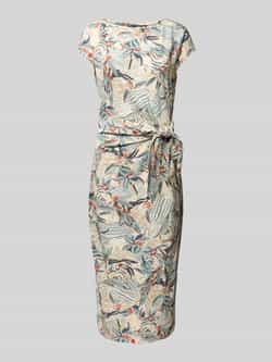 Lauren Ralph Lauren Knielange jurk met knoopdetail model 'DABRIA'