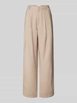 Moves Wide leg stoffen broek met steekzakken model 'Nimma 1867'