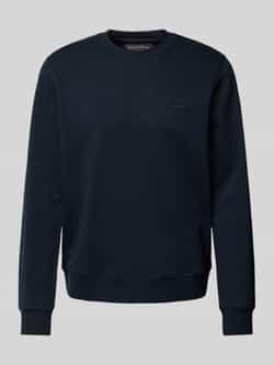 Marc O'Polo Sweatshirt met licht onregelmatige slub-sweatstructuur