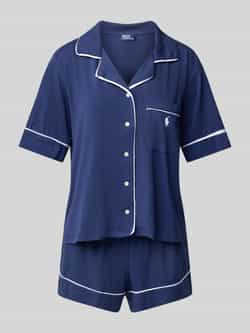 Polo Ralph Lauren Pyjama met logostitchings model 'POLO ESSENTIALS'