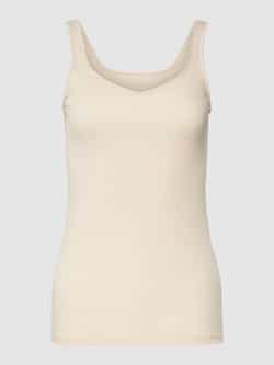 mey Top met bandjes in effen design