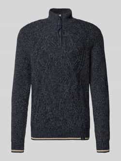 Lerros Gebreide pullover met schipperskraag