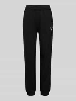 Lacoste Sport Relaxed fit sweatpants met labelprint
