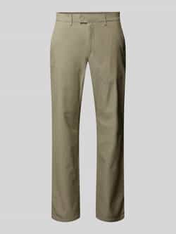 Eurex By Brax Stoffen broek met knoop- en ritssluiting model 'THILO'