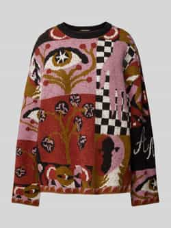 Scotch & Soda Gebreide pullover met kimonomouwen model 'ENIGMA'