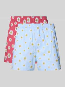 POCKIES Boxershort met elastische band in een set van 2 stuks