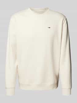 TOMMY JEANS Sweatshirt TJM REG S FLAG CREW met geborduurd merklogo op borsthoogte