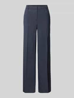 Boss Midirok van linnenmix met elastische band