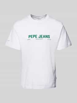 Pepe Jeans T-shirt met labelprint
